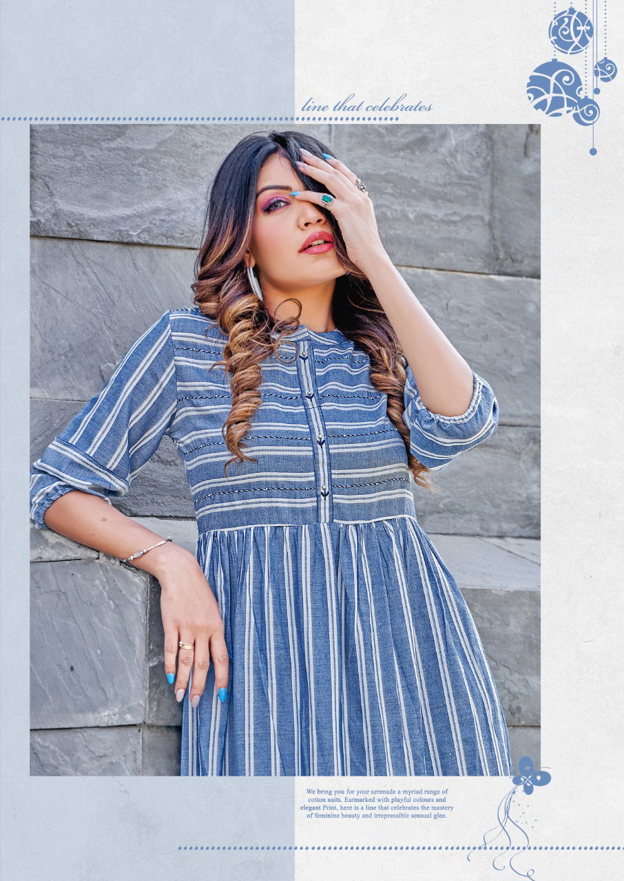 Noorie Chhaya Printed Rayon Party Wear Kurtis Wholesale Shop In Surat